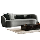 Canapea MUFFIN-MR, Opțiuni culoare, Material : Catifea  Picior&nbsp : Metal Argintiu, Pernă Pentru Spate : Burete moale