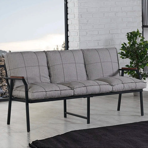 Canapea de grădină 3 locuri SIESTA cu perne, Opțiuni culoare