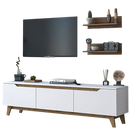 Set Comodă Tv ELITE 2 rafturi