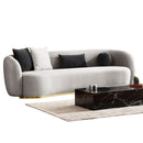 Canapea MUFFIN-MR, Opțiuni culoare, Material : Catifea  Picior&nbsp : Metal Argintiu, Pernă Pentru Spate : Burete moale