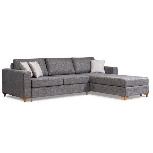 Colțar Extensibil 3+1 locuri cu șezlong LAURA 230 x 175 cm - Maroom