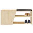 Bancheta PROPER 2 rafturi 1 ușă 104 cm, Opțiuni culoare