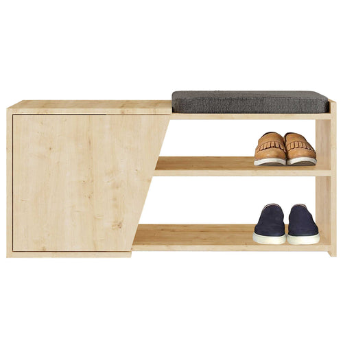 Bancheta PROPER 2 rafturi 1 ușă 104 cm, Opțiuni culoare