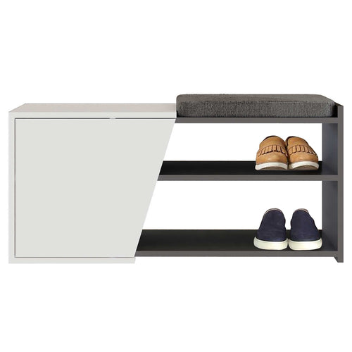 Bancheta PROPER 2 rafturi 1 ușă 104 cm, Opțiuni culoare