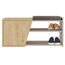 Bancheta PROPER 2 rafturi 1 ușă 104 cm, Opțiuni culoare