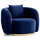 Fotoliu MUFFIN-MR, Opțiuni culoare, Material : Catifea  Picior&nbsp : Metal Argintiu, Pernă Pentru Spate : Burete moale