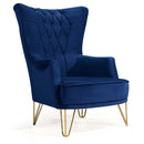 Fotoliu TOSCA , material:Catifea, picioarelor:Metal,