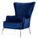 Fotoliu BUTTERFLY, material:Catifea,  picioarelor: Metal