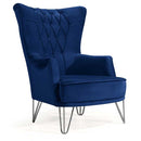 Fotoliu TOSCA , material:Catifea, picioarelor:Metal,