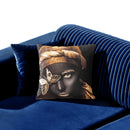 Canapea extensibilă BUTTERFLY 3 locuri  220 cm , material:Catifea,  picioarelor: Metal, detalie