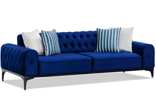 Canapea extensibilă 3 locuri LOTUS 220 cm, Easy clean, Opțiuni culoare