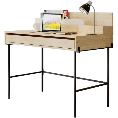 Birou MABEL 1 raft 1 sertar 110 x 60 cm, Opțiuni culoare