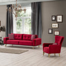 Fotoliu SEMENTA Gold 74 cm, Easy clean, Opțiuni culoare