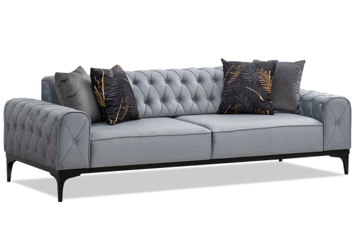 Canapea extensibilă 3 locuri LOTUS 220 cm, Easy clean, Opțiuni culoare