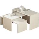 Măsuță cafea KATYA 3 bucăți 65 x 30 cm, Opțiuni culoare