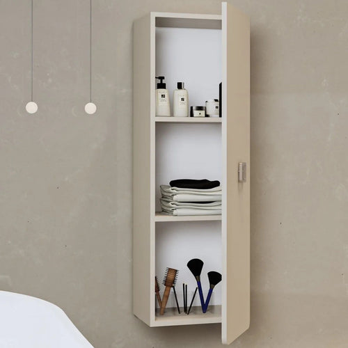 Set Dulap Baie suspendat cu chiuveta SELLY, MDF, Opțiuni Dimensiune - Maroom