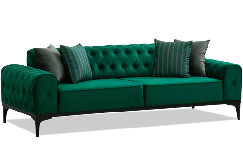 Canapea extensibilă 3 locuri LOTUS 220 cm, Easy clean, Opțiuni culoare