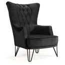 Fotoliu TOSCA , material:Catifea, picioarelor:Metal,