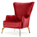 Fotoliu BUTTERFLY, material:Catifea,  picioarelor: Metal