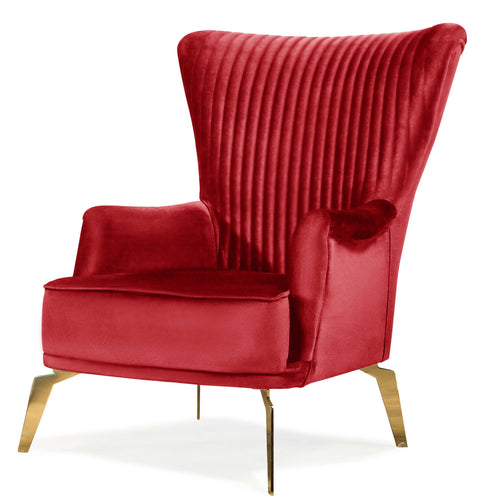 Fotoliu BUTTERFLY, material:Catifea,  picioarelor: Metal