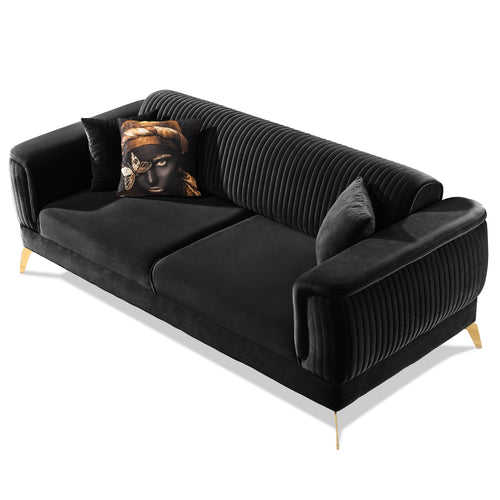 Canapea extensibilă BUTTERFLY 3 locuri  220 cm, Opțiuni culoare