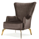 Fotoliu BUTTERFLY, material:Catifea,  picioarelor: Metal