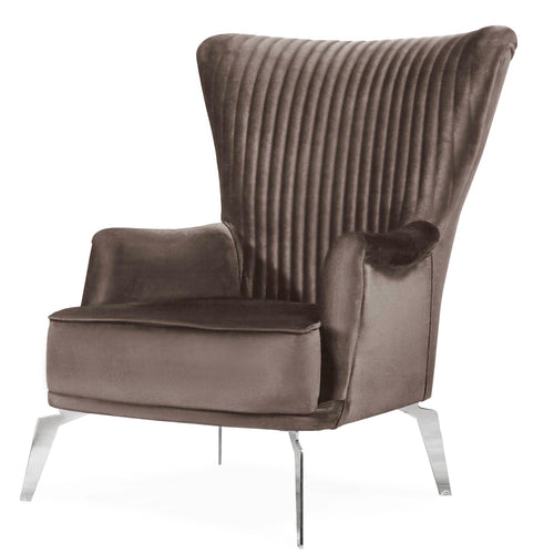 Fotoliu BUTTERFLY, material:Catifea,  picioarelor: Metal