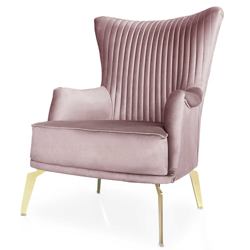 Fotoliu BUTTERFLY, material:Catifea,  picioarelor: Metal