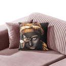 Canapea extensibilă BUTTERFLY 3 locuri  220 cm , material:Catifea,  picioarelor: Metal, detalie