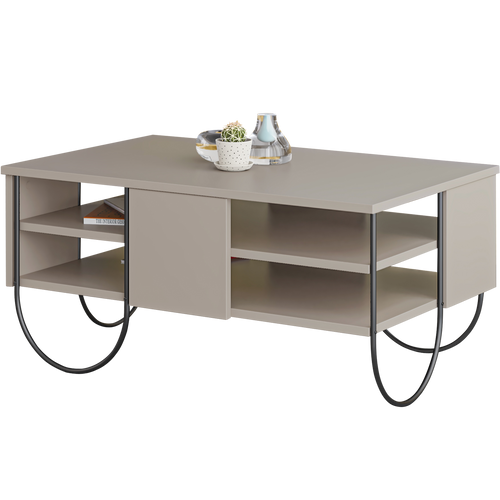 Măsuță cafea MAVERICK 2 rafturi 94 x 60 cm, Opțiuni culoare