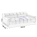 Canapea extensibilă ETERNA, Opțiuni culoare și dimensiune 