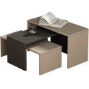 Măsuță cafea KATYA 3 bucăți 65 x 30 cm, Opțiuni culoare