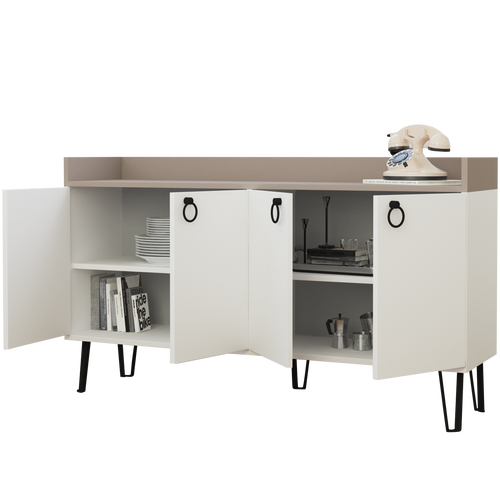 Comodă APOLLO 4 uşi 140 x 80 cm, Opţiuni culoare