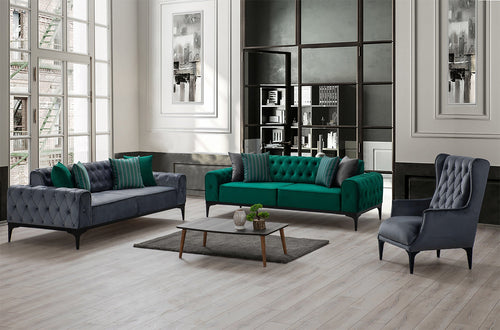 Canapea extensibilă 3 locuri LOTUS 220 cm, Easy clean, Opțiuni culoare