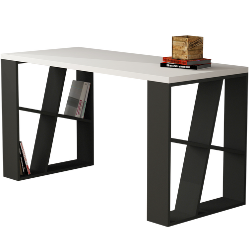 Birou BROOKLYN 8 rafturi 137 x 60 cm,  Opțiuni culoare