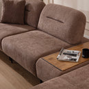 Modul 1 loc KAPPA, modul şezlong, Material : Țesătură, picioarelor:Metal, detalie