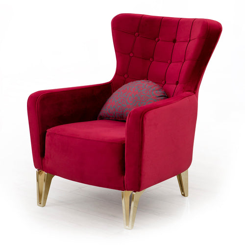 Fotoliu SEMENTA Gold 74 cm, Easy clean, Opțiuni culoare