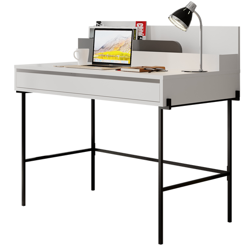 Birou MABEL 1 raft 1 sertar 110 x 60 cm, Opțiuni culoare