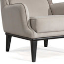 Fotoliu AVIVA fotoliu material Țesătură   , picioarelor: Lemn, detalie