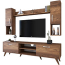 Set comodă Tv NAPOLI 5 rafturi 4 uși 180 cm