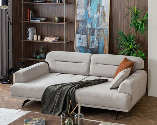 Canapea extensibilă AQUA, Opțiuni culoare și dimensiune