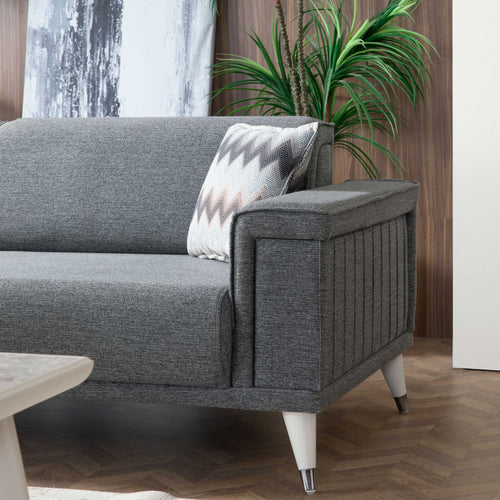 Canapea extensibilă AVENZA lemn masiv, Opțiuni culoare şi dimensiune