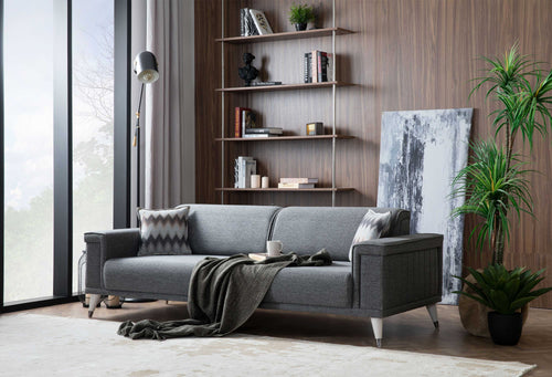 Canapea extensibilă AVENZA lemn masiv, Opțiuni culoare şi dimensiune