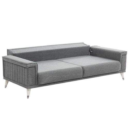 Canapea extensibilă AVENZA lemn masiv, Opțiuni culoare şi dimensiune