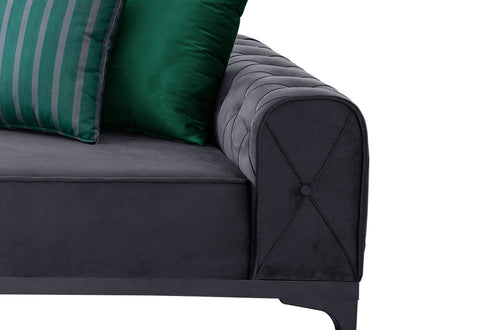 Canapea extensibilă 3 locuri LOTUS 220 cm, Easy clean, Opțiuni culoare