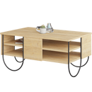 Măsuță cafea MAVERICK 2 rafturi 94 x 60 cm, Opțiuni culoare