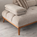 Canapea extensibilă 3 locuri CLAUDIA 240 cm, Opțiuni culoare