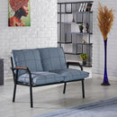 Canapea de grădină 2 locuri SIESTA cu perne, Opțiuni culoare