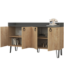 Comodă APOLLO 4 uşi 140 x 80 cm, Opţiuni culoare