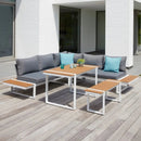 Set mobilier de grădină coltar MARISSA 240 x 240 cm, Opțiuni culoare